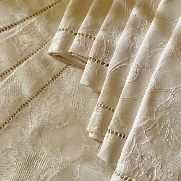 SFERRA Set of 6 placements + 6 napkins - Picture 1 of 8